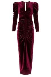 Red Velvet Alicia Dress by Ronny Kobo for 60 at Rent the Runway